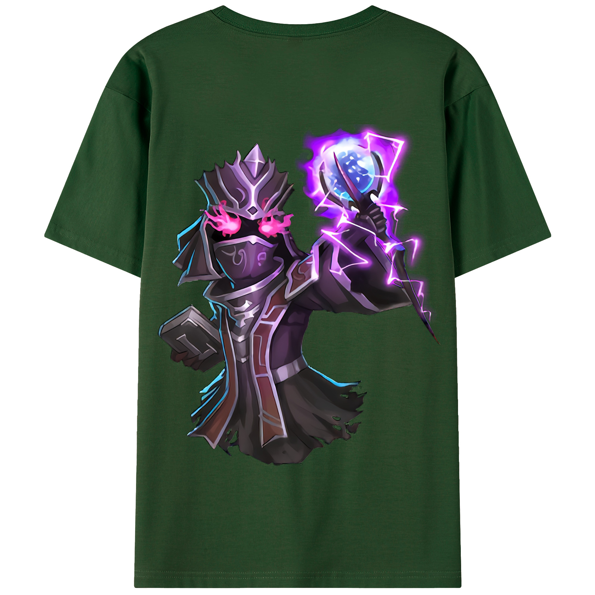 （画像用） リーグ・オブ・レジェンド League of Legends LOL 綿100％半袖Tシャツ（背面プリント）